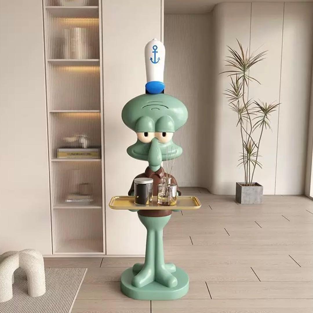 スポンジボブ イカルゴ 特大インテリア フィギュア