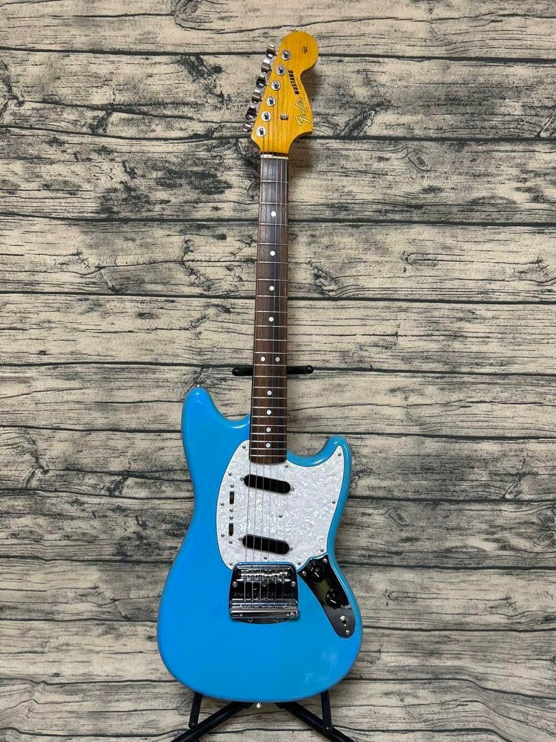 美品 Fender mustang Daphne Blueエレキギター 90s