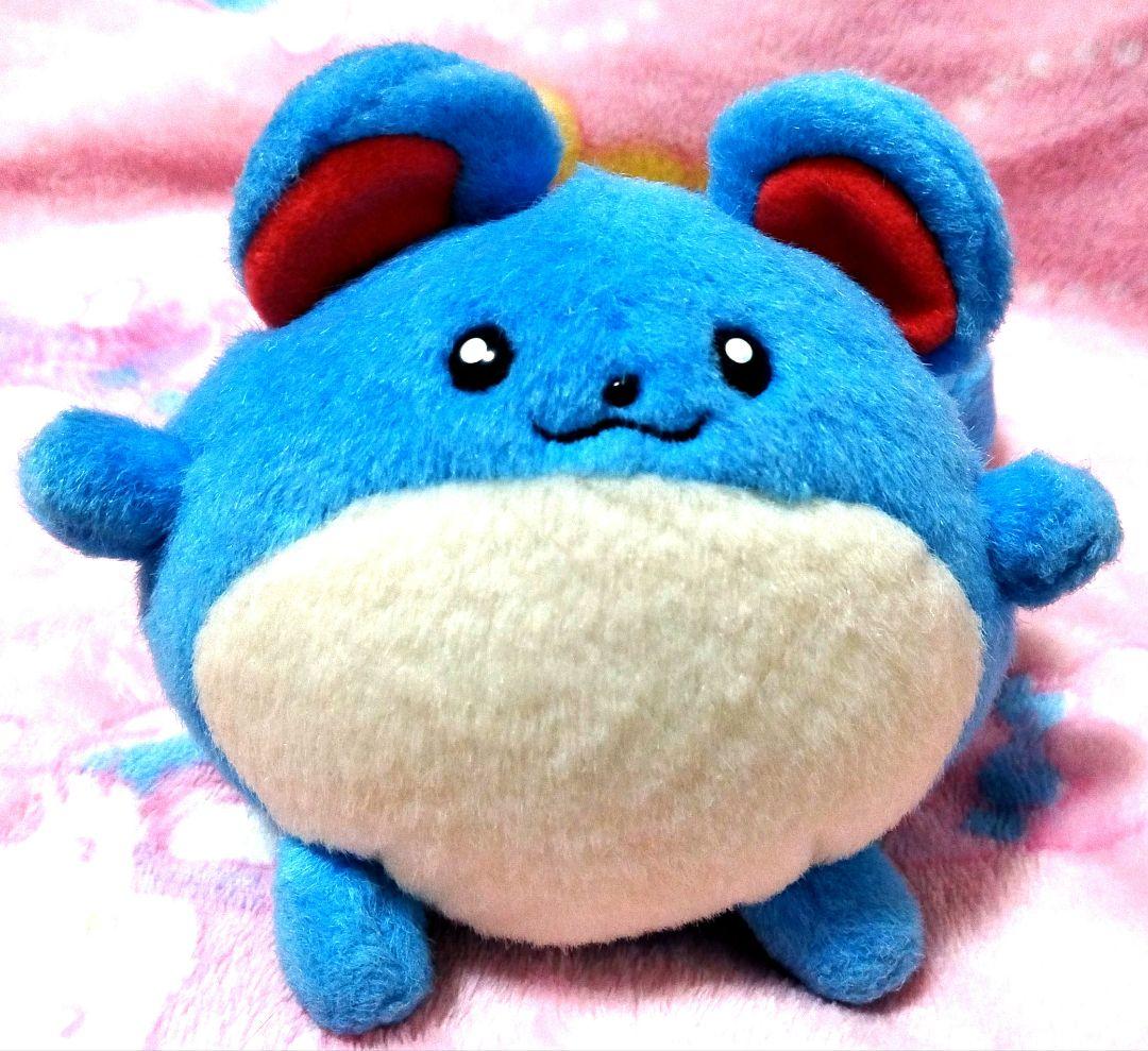 超激レア‼️ポケモン TOMY マリル ゼニガメ ぬいぐるみ ピカチュウ初期