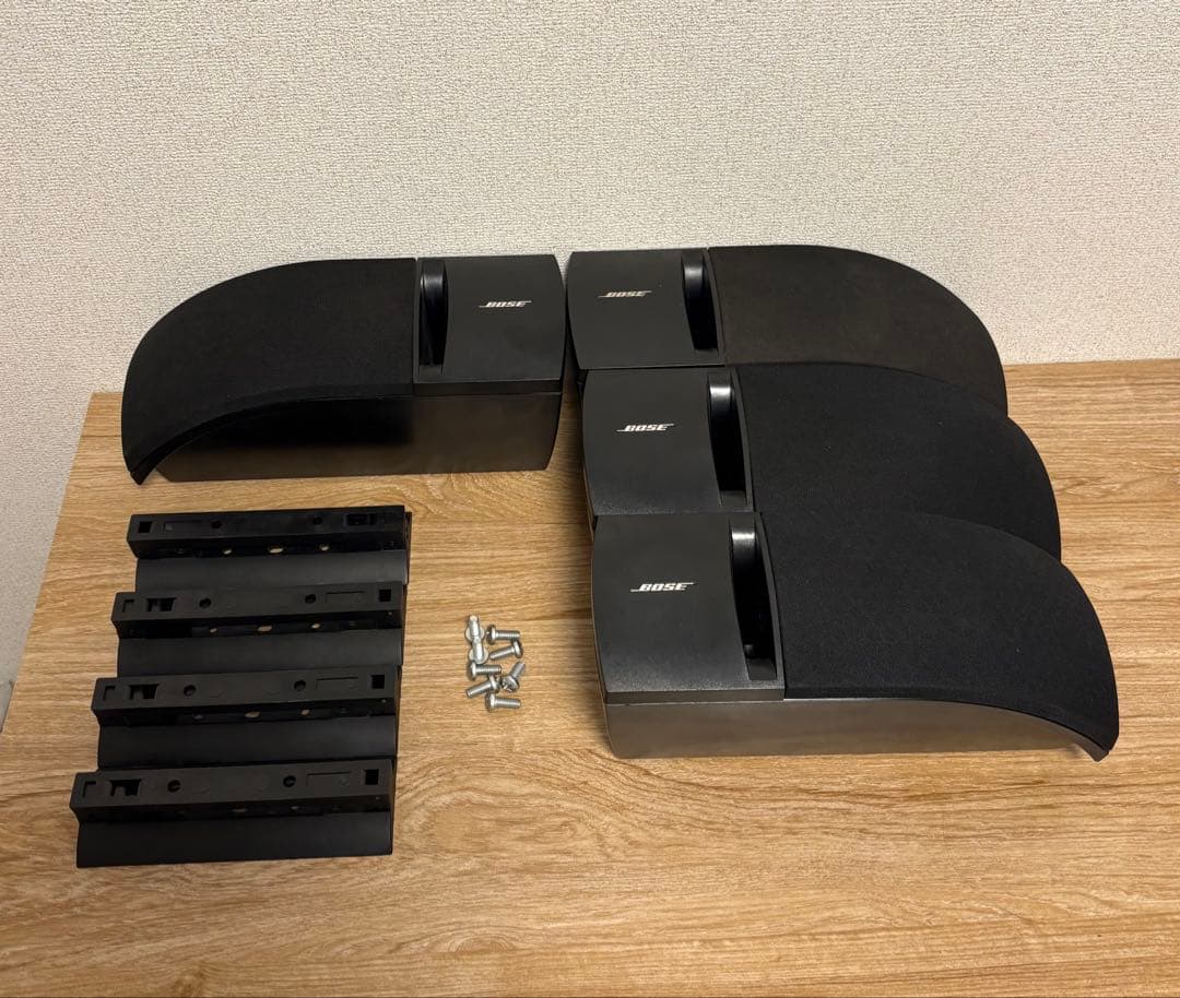 BOSE 161B ペアスピーカー　壁掛け用ブラケット付き
