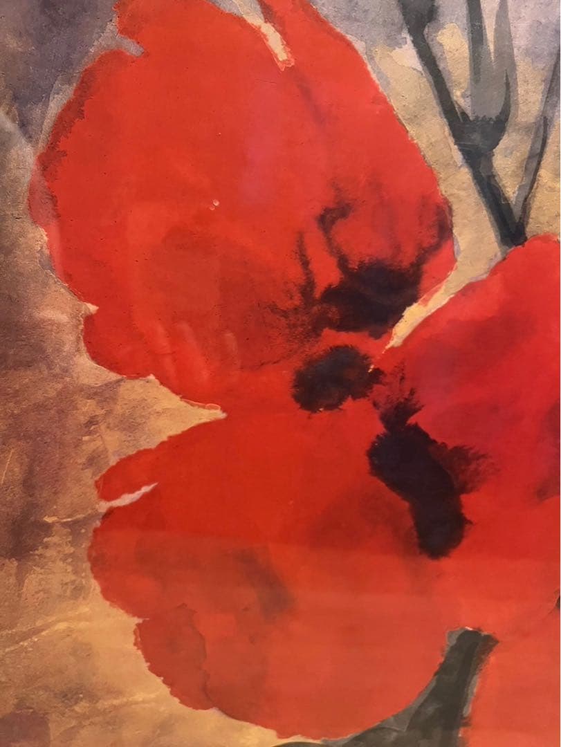 エミール ノルデ アイリス アート 額縁 インテリア