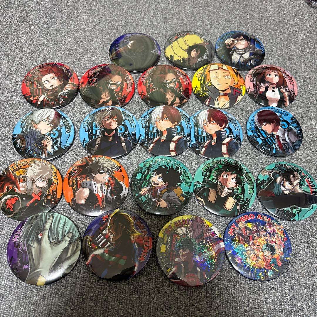 僕のヒーローアカデミア　缶バッジ　22個セット