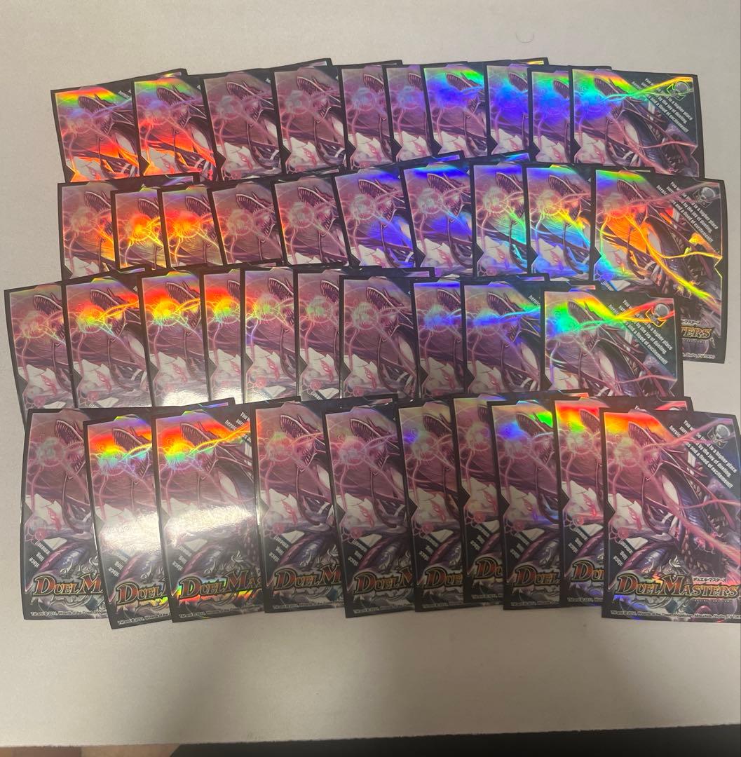ガロウズデビルドラゴンスリーブ デュエマ公式スリーブ 旧公式スリーブ　40枚