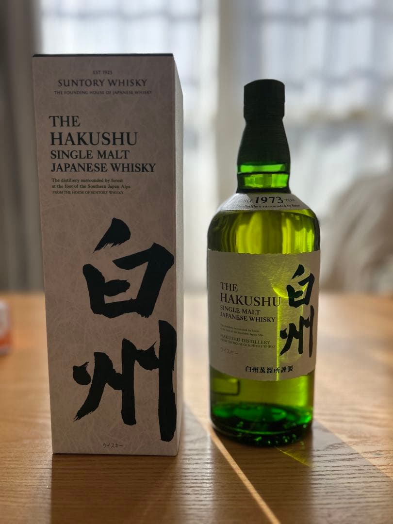 【新品未開封】サントリー　白州 シングルモルトウイスキー 700ml