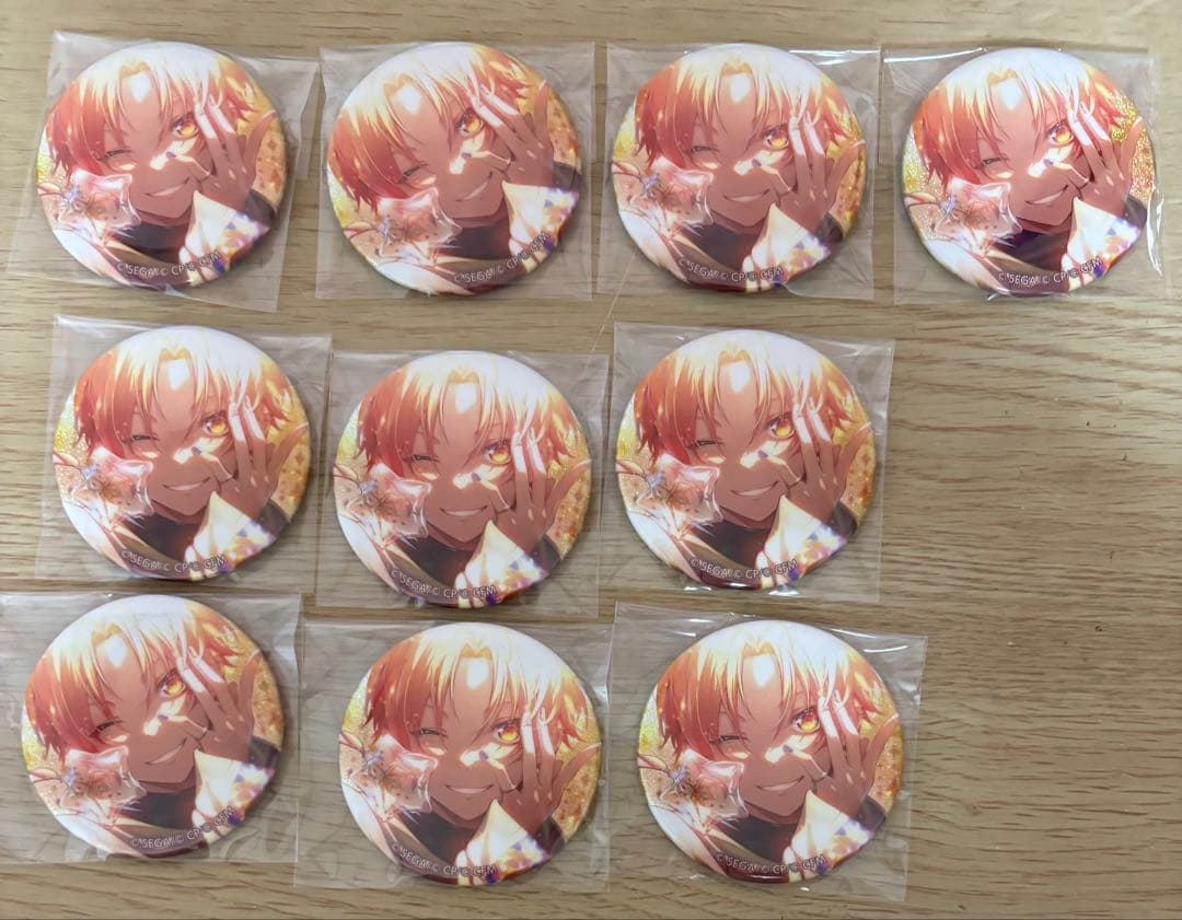 プロセカ 天馬司 グリッター缶バッジ 8B 10点