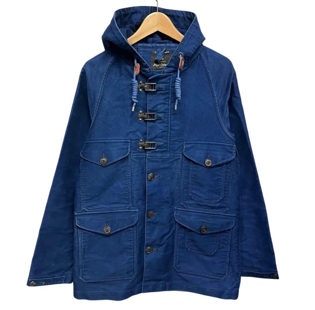 NIGEL CABOURN/WASHED CAMERAMAN JKT/インディゴ