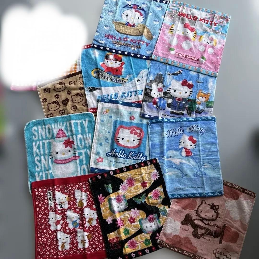 ハローキティ タオルセット 多種デザイン1 1枚