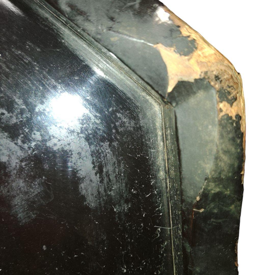 金蒔絵吉祥文八角鉢　漆器