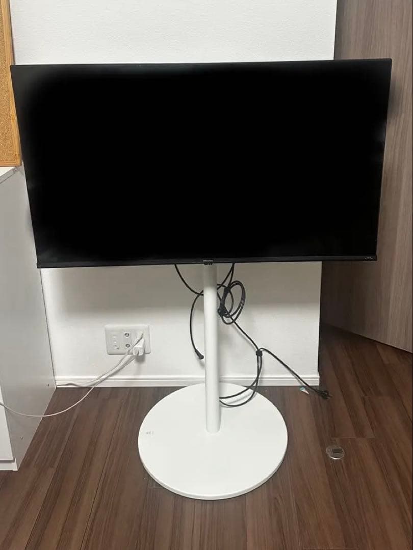 美品　Equals Wall A2 キャスターベース テレビスタンド ロータイプ