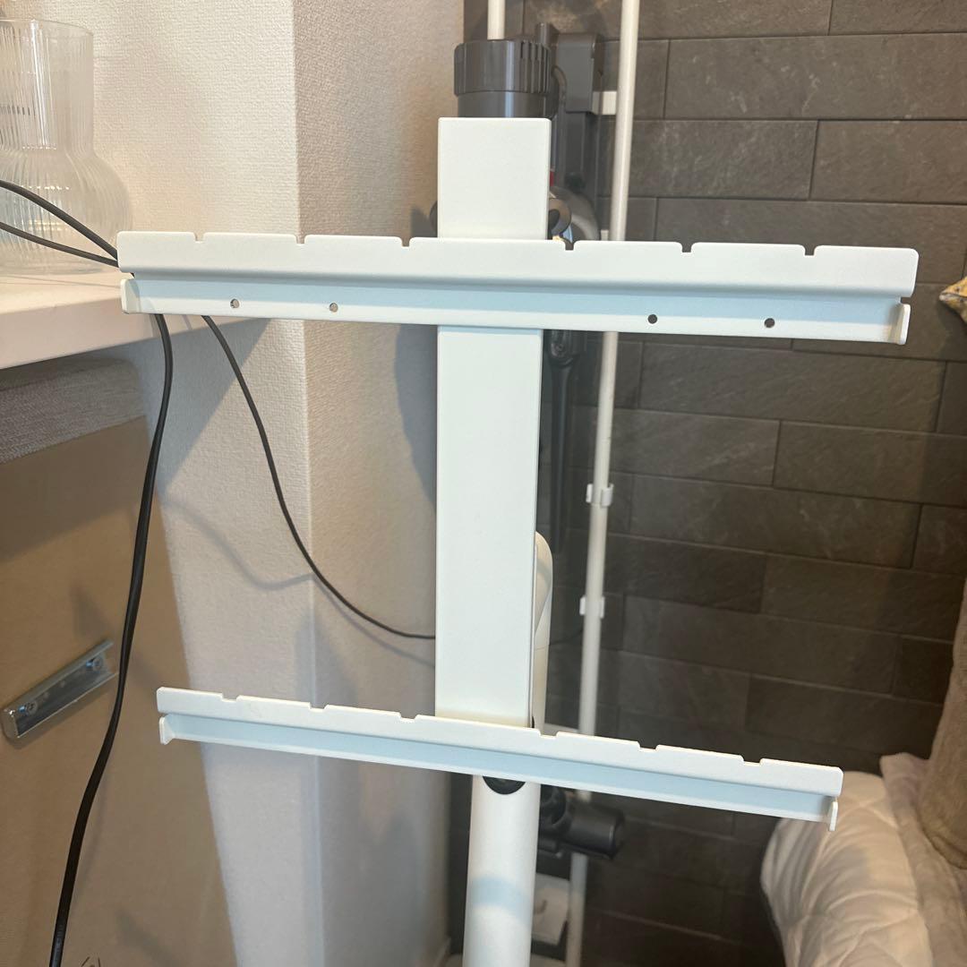 美品　Equals Wall A2 キャスターベース テレビスタンド ロータイプ