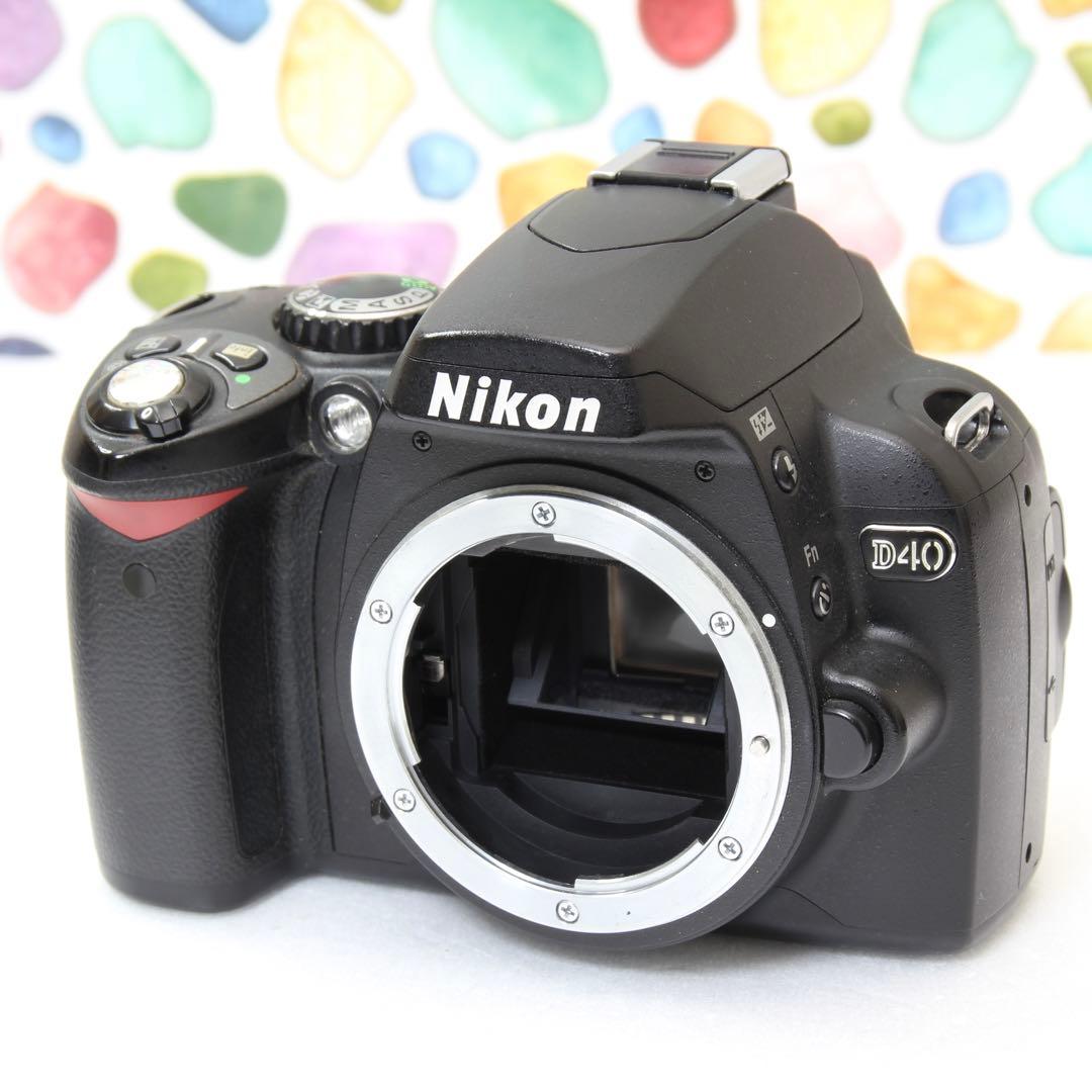 ♥︎◇Nikon D40 ◇大人気一眼レフ♪ ◇スマホ転送♪