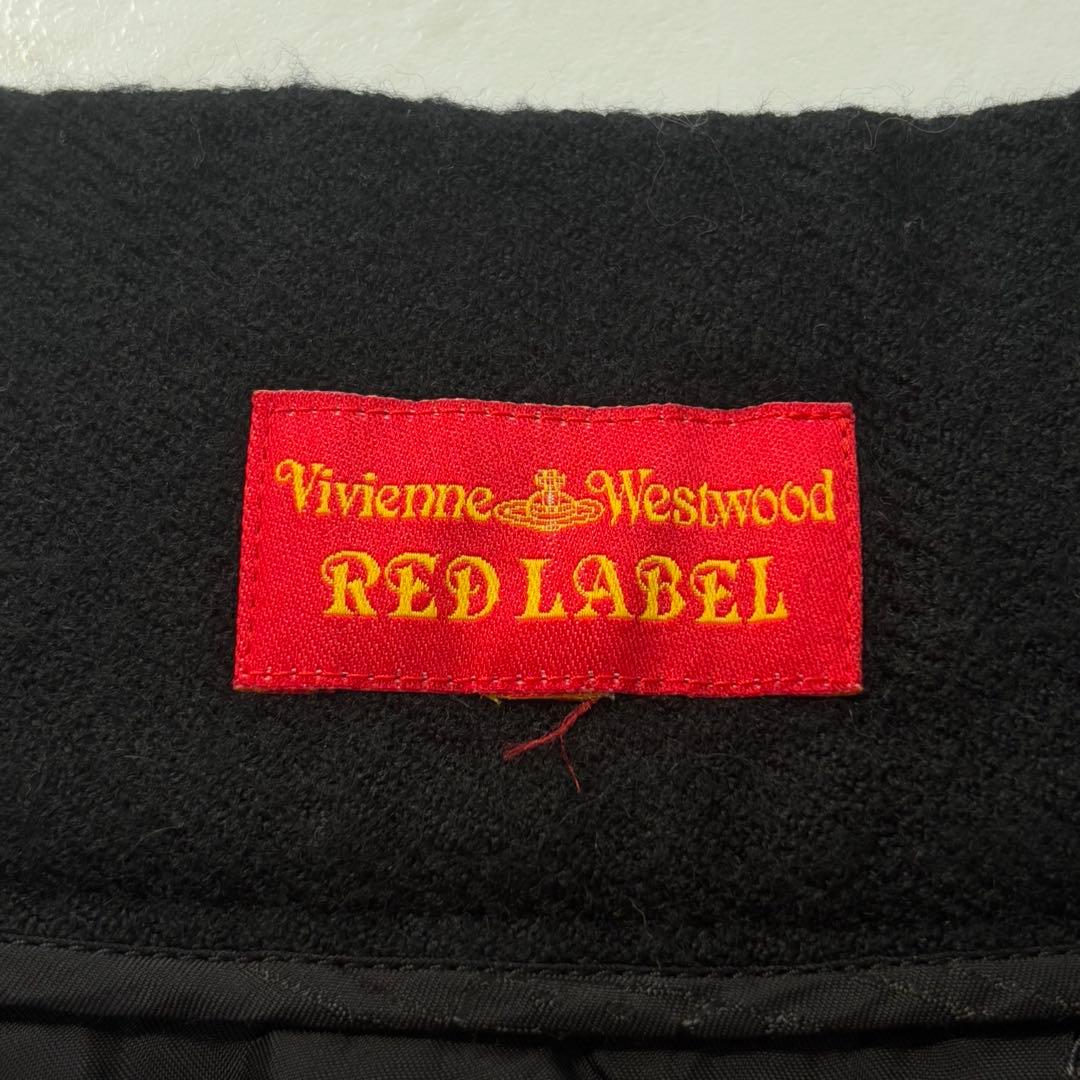 【変形】ヴィヴィアンウエストウッドレッドレーベル　オーブボタン　フレアスカート