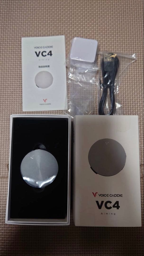 1回使用　ボイスキャディVC4 ゴルフ用距離計