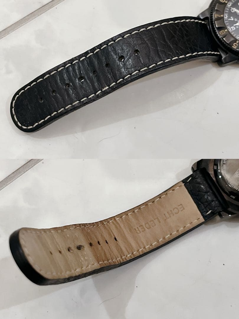 MINOX F-117ルミノックス ナイトホーク 3400 箱付き 稼働品!