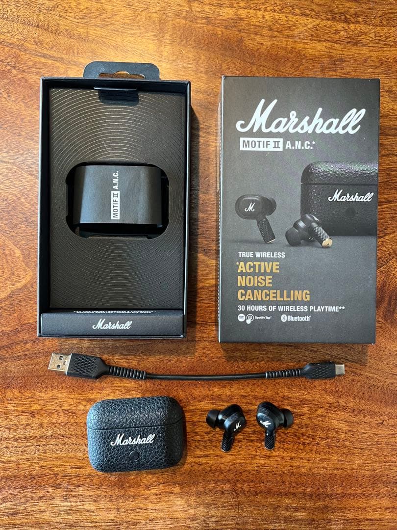 Marshall Motif II A.N.C. ワイヤレスイヤホン