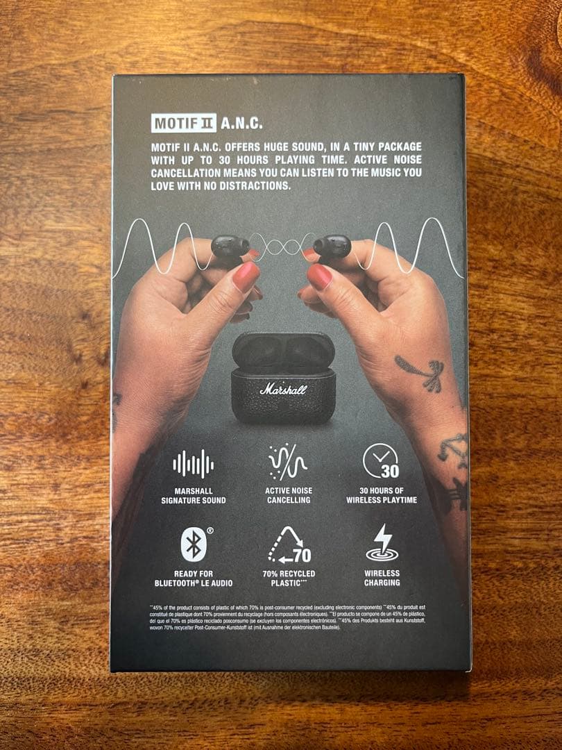 Marshall Motif II A.N.C. ワイヤレスイヤホン