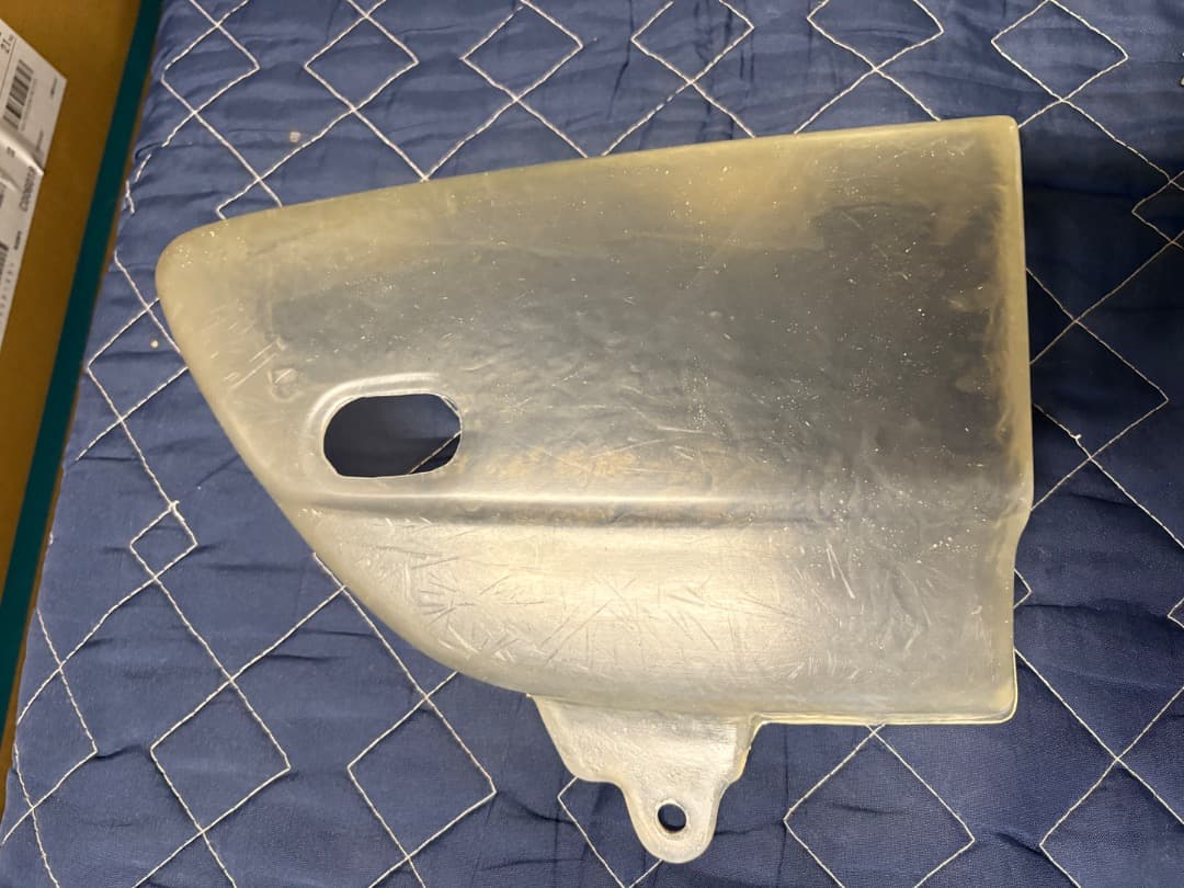 専用　GT380後期　未使用品イチパチクリアタンク、サイドカバーセット