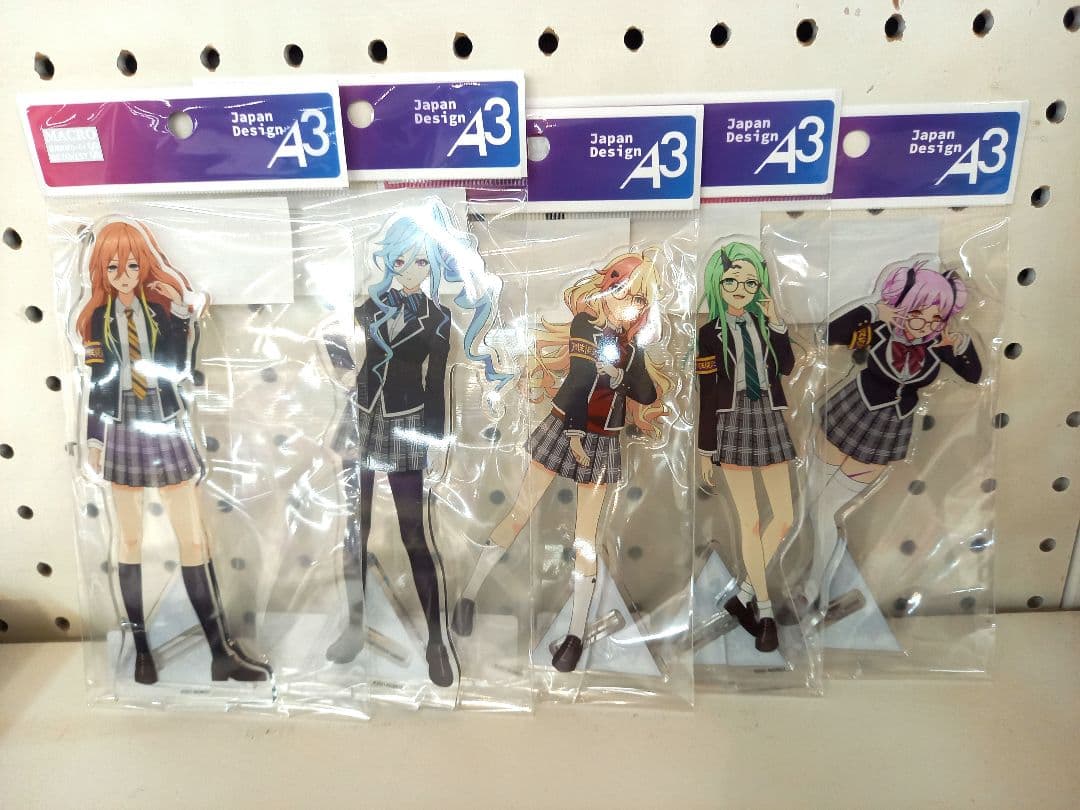 闇生徒会 アクリルスタンド マクロスΔ 池袋デルタ学園 ワルキューレ アクスタ