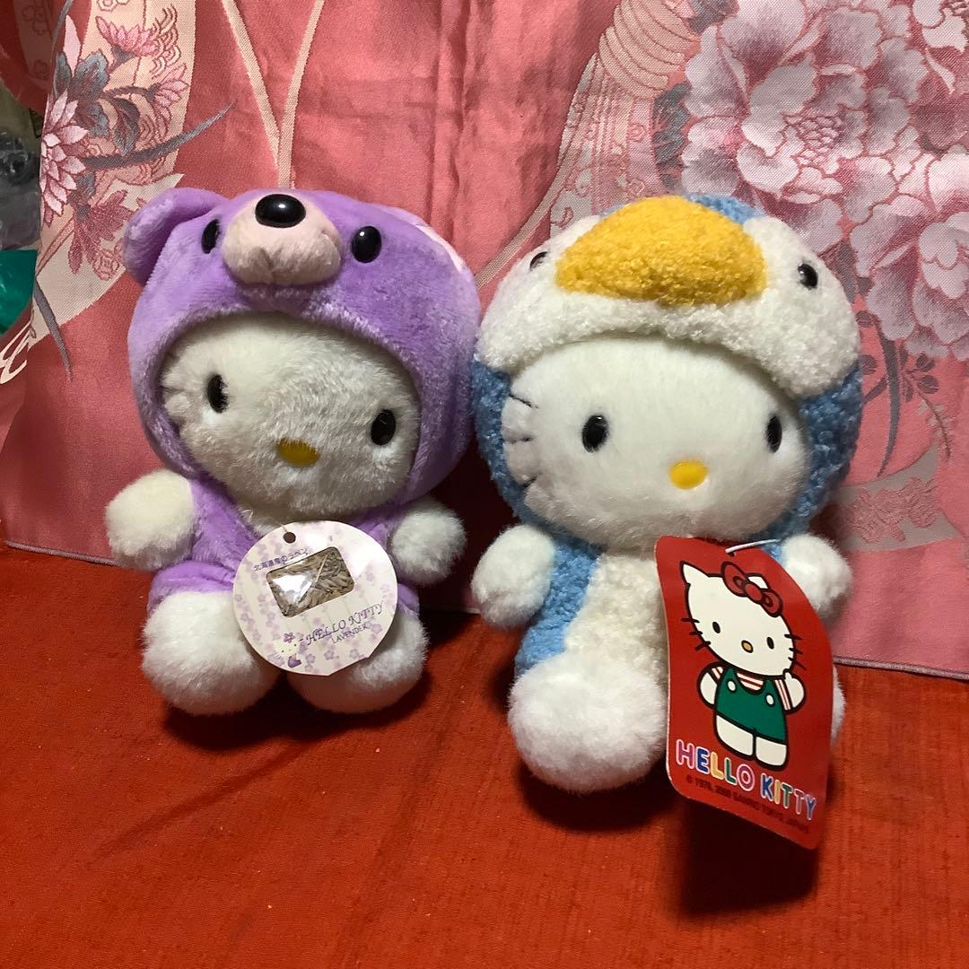 ビンテージ　ハローキティ ぬいぐるみ 2体セット