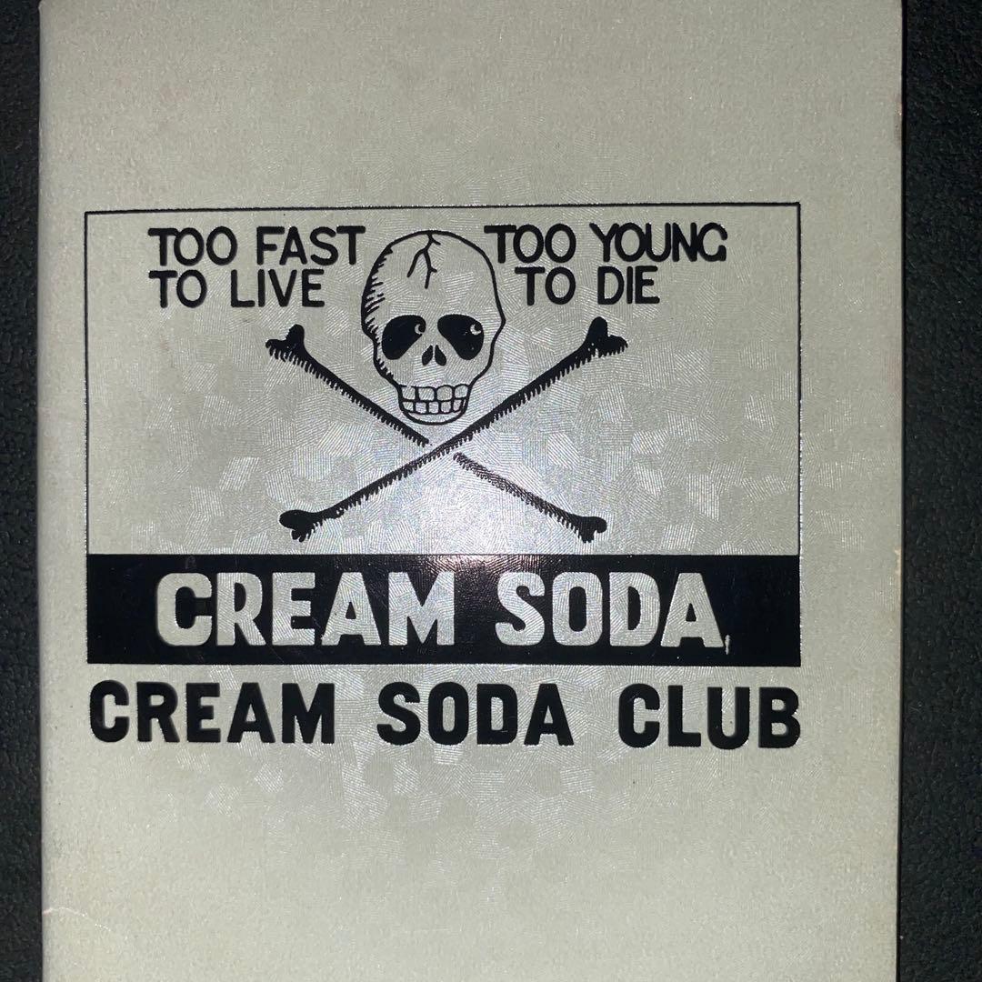 【希少】CREAM SODA クリームソーダ マッチ箱 ステッカー　メモ帳