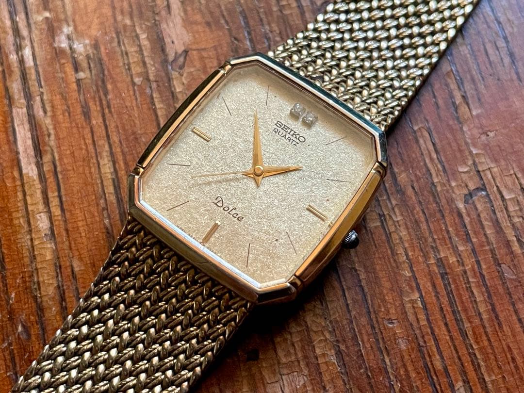 【SEIKO】セイコー DoLce ドルチェ 9521-5210 ２P ダイヤ