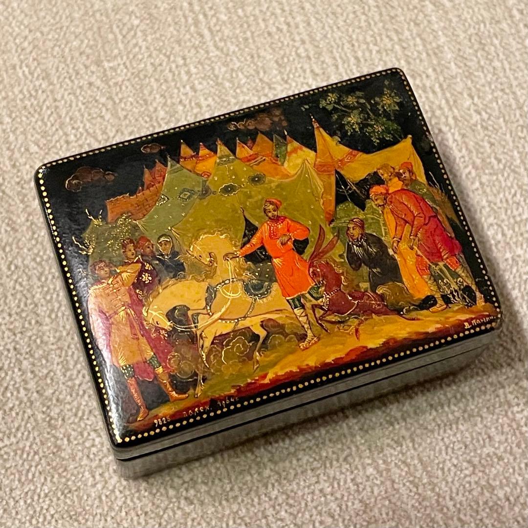 【激レア】ロシアの絵画装飾ボックス