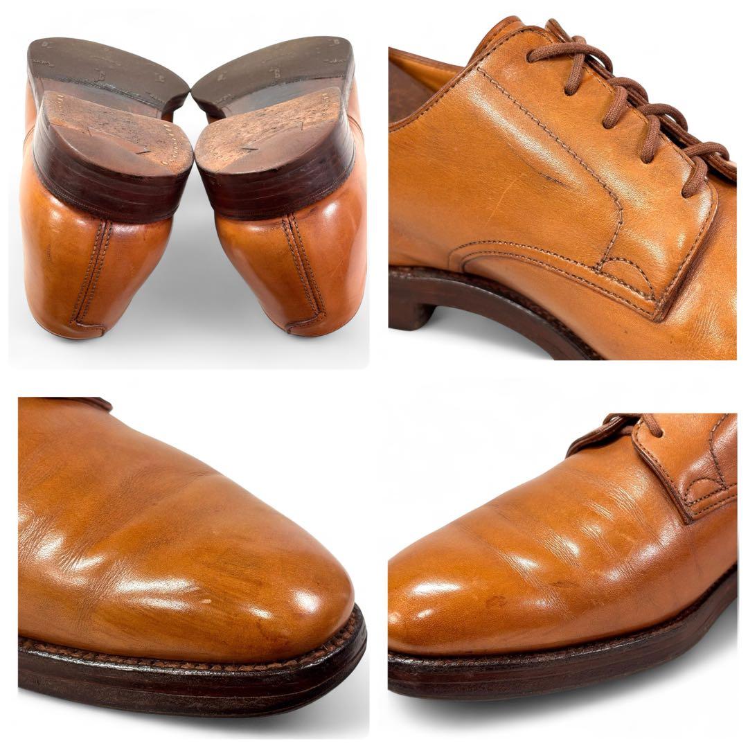 高級ライン クロケットアンドジョーンズ 7 25.5 サリー ライトブラウン