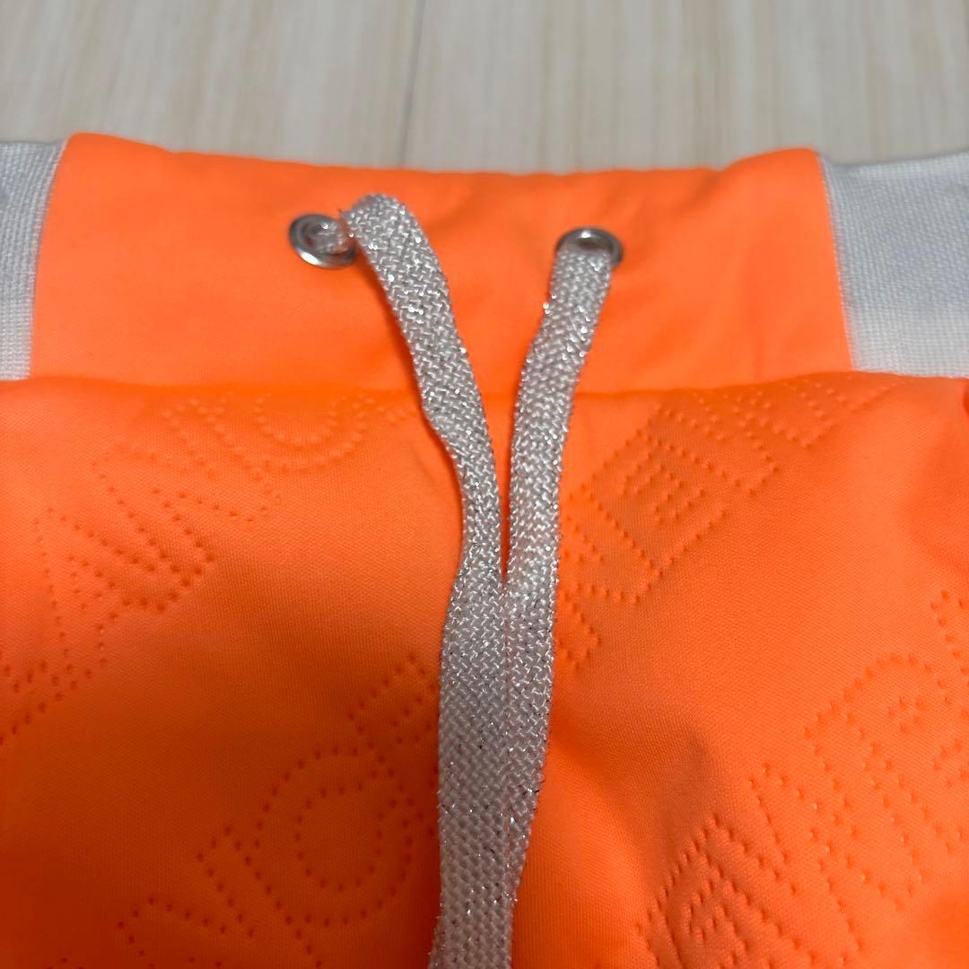 美品　ニューバランス　ゴルフ　セットアップ　防風　防寒　レディースウェア　裏起毛