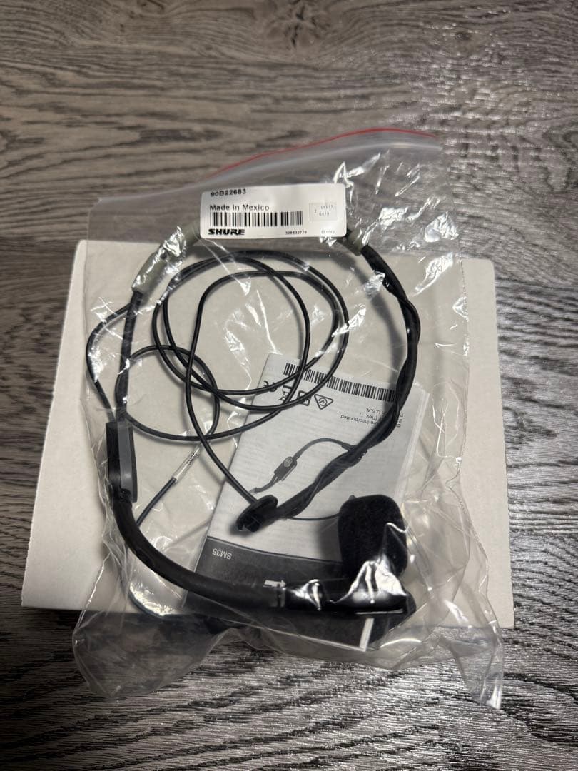 SHURE SM35-XLR ヘッドワーンマイクロフォン