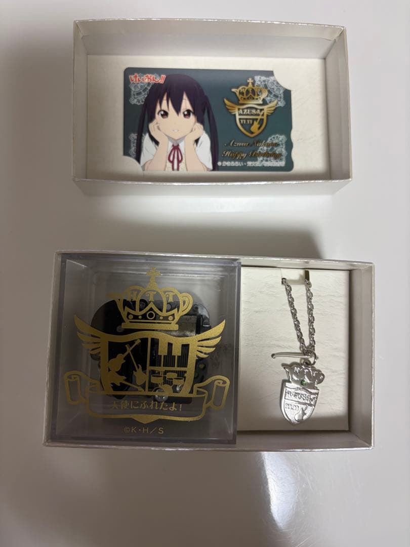 けいおん！！ 中野梓 バースデーセット 2種 まとめ売り マグカップ オルゴール