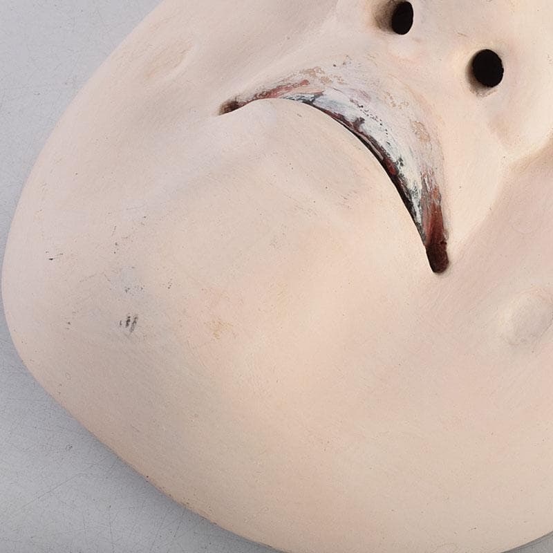 能面　能楽　雅楽　乾漆　中将　お面　V　R9499