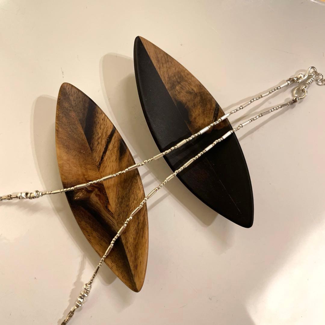 カレンシルバー　オニキス　ネックレス　※N70-3 ほか、ご依頼品