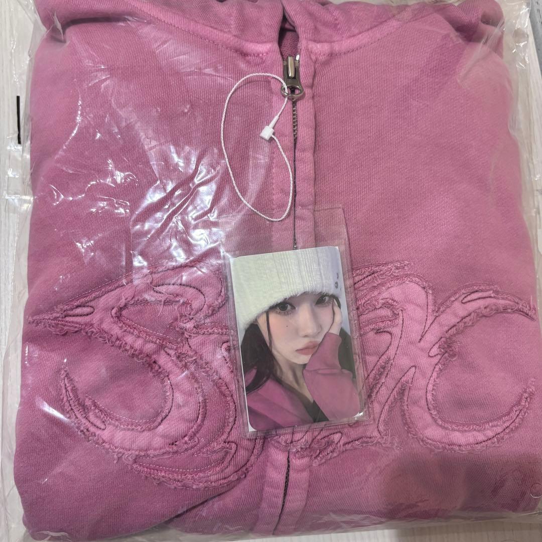 aespa pink hoodie ウィンター ピンクフーディー
