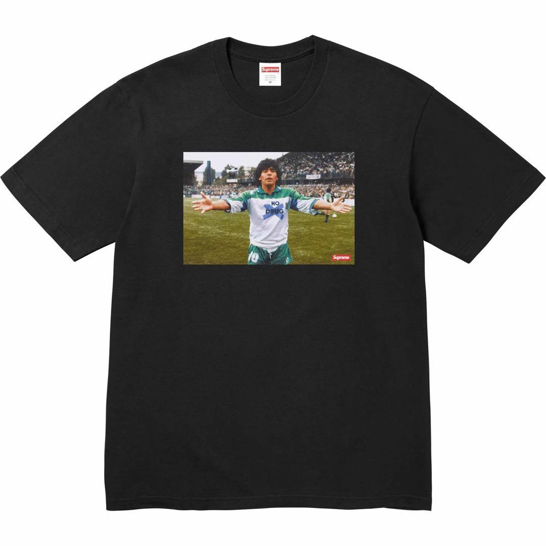 Supreme maradona Tシャツ 黒 L 2024SS マラドーナ