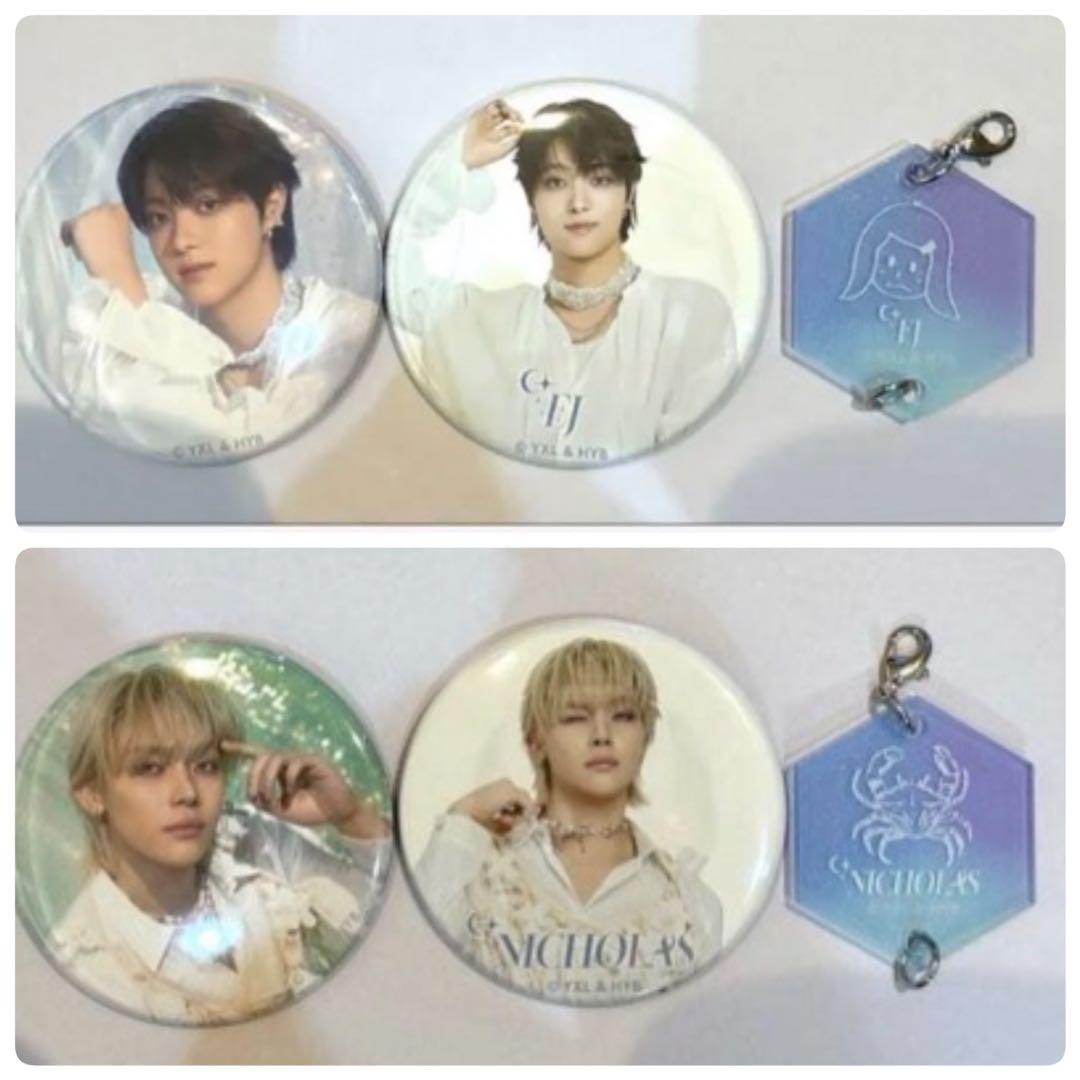 &TEAM CAFE カフェ　EJ ウィジュ　ニコラス　コンイズ　アクキー　缶バ