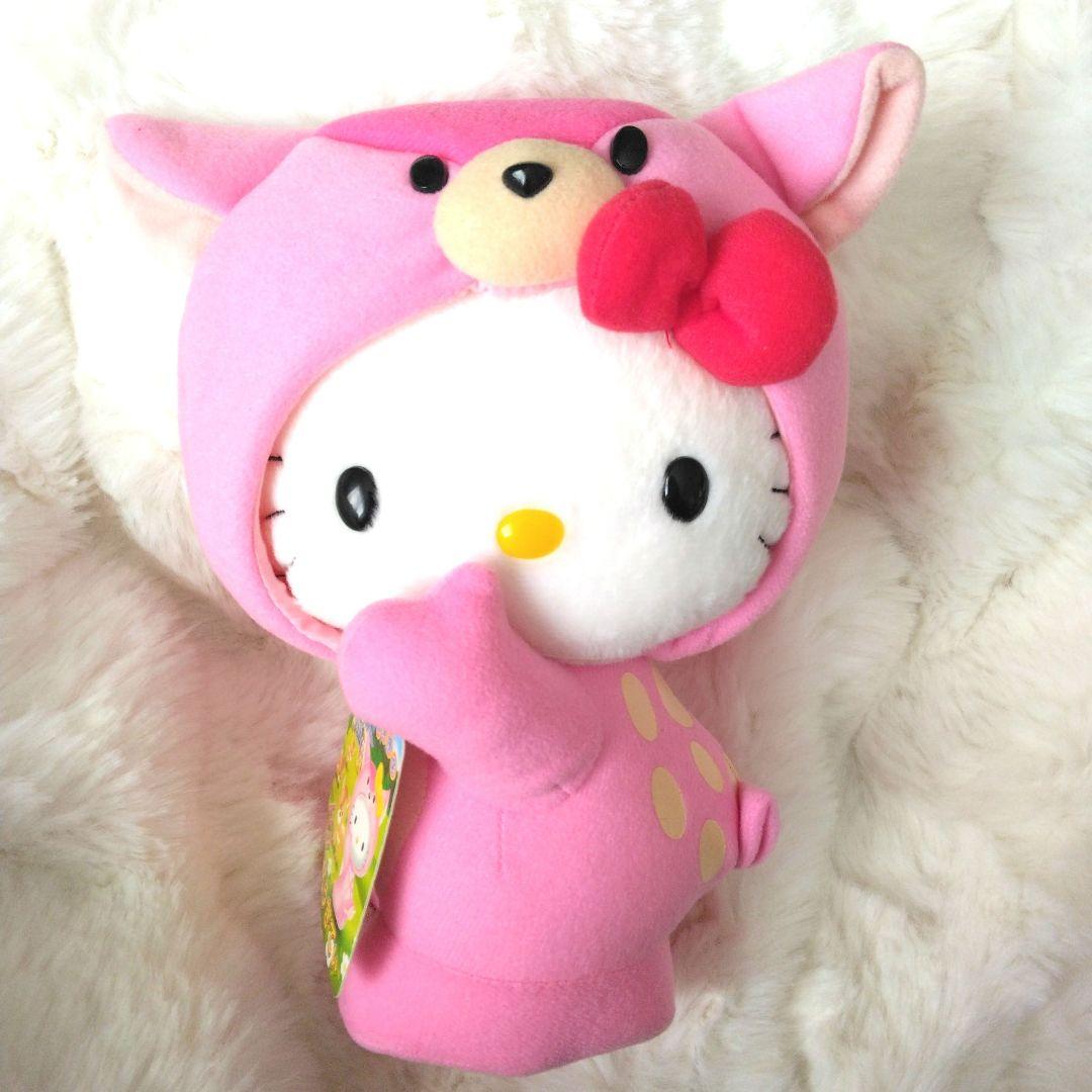 ご当地キティ　奈良　鹿　ハローキティ　ぬいぐるみ　キティ　サンリオ