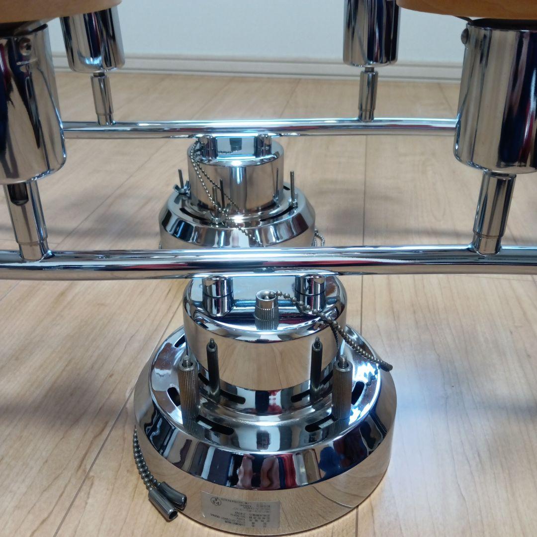 シーリングライト 4灯　2個セット　電球8個付き