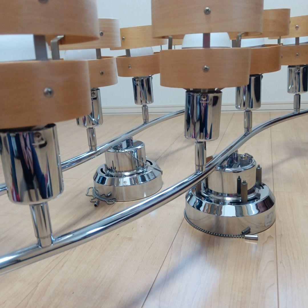 シーリングライト 4灯　2個セット　電球8個付き