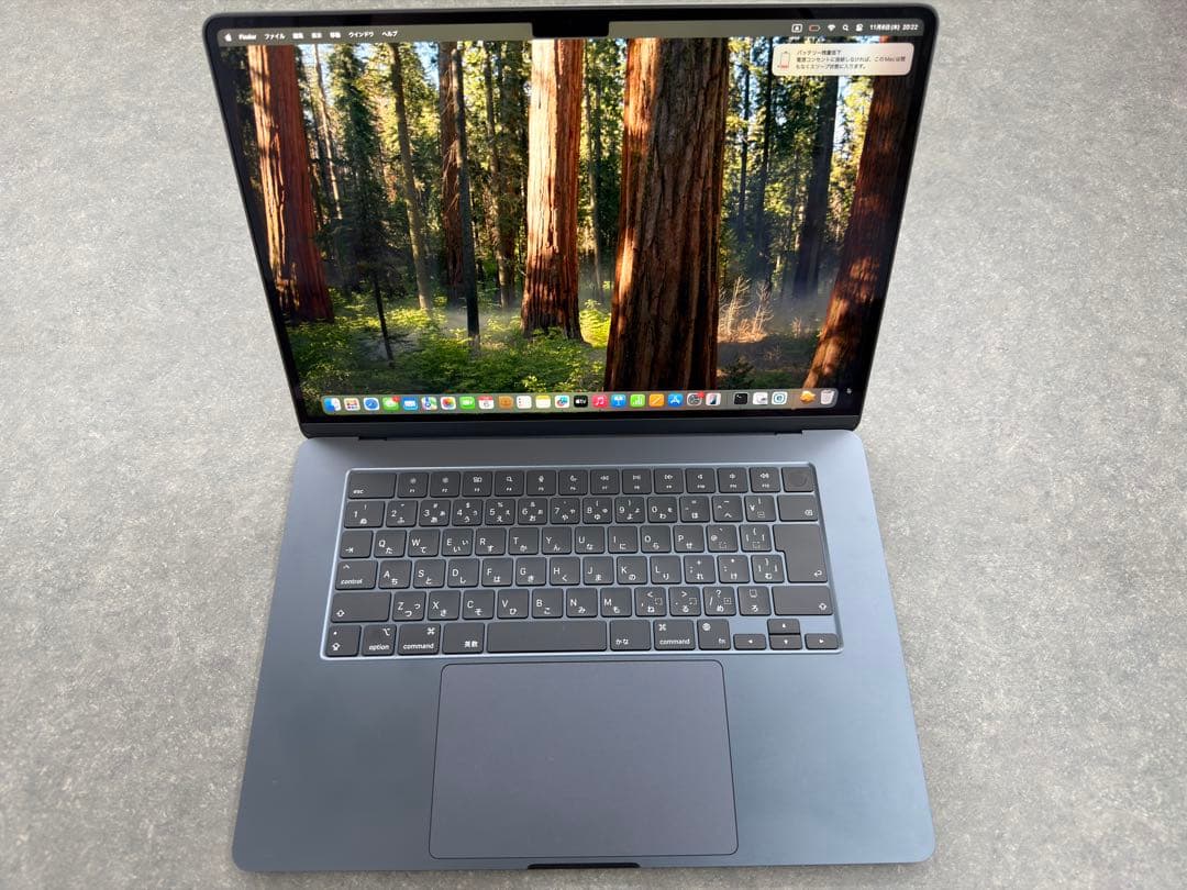 Apple MacBook Air 15インチ M2 2023 本体　512GB