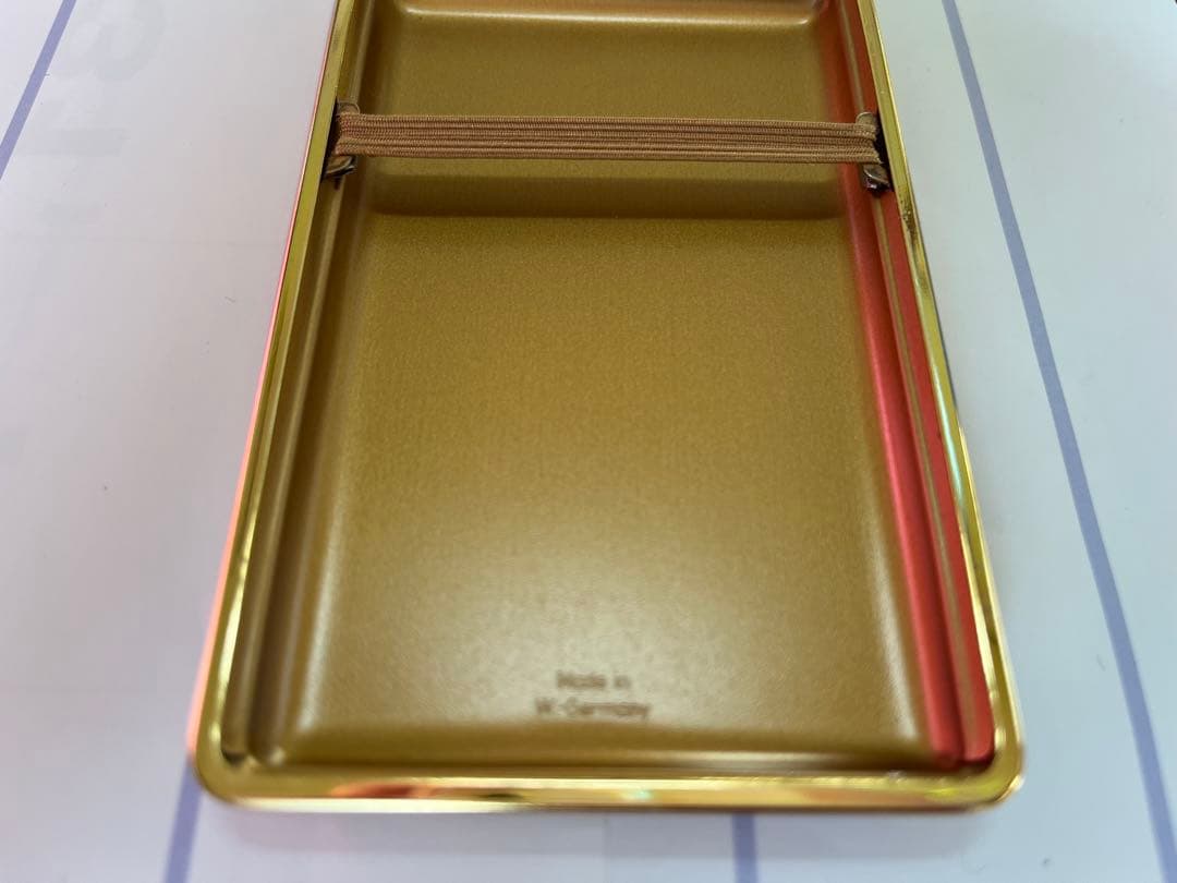 ⭐️【未使用】ゴールド ファイル 本皮 シガレット ケース カラチオラ 西ドイツ製