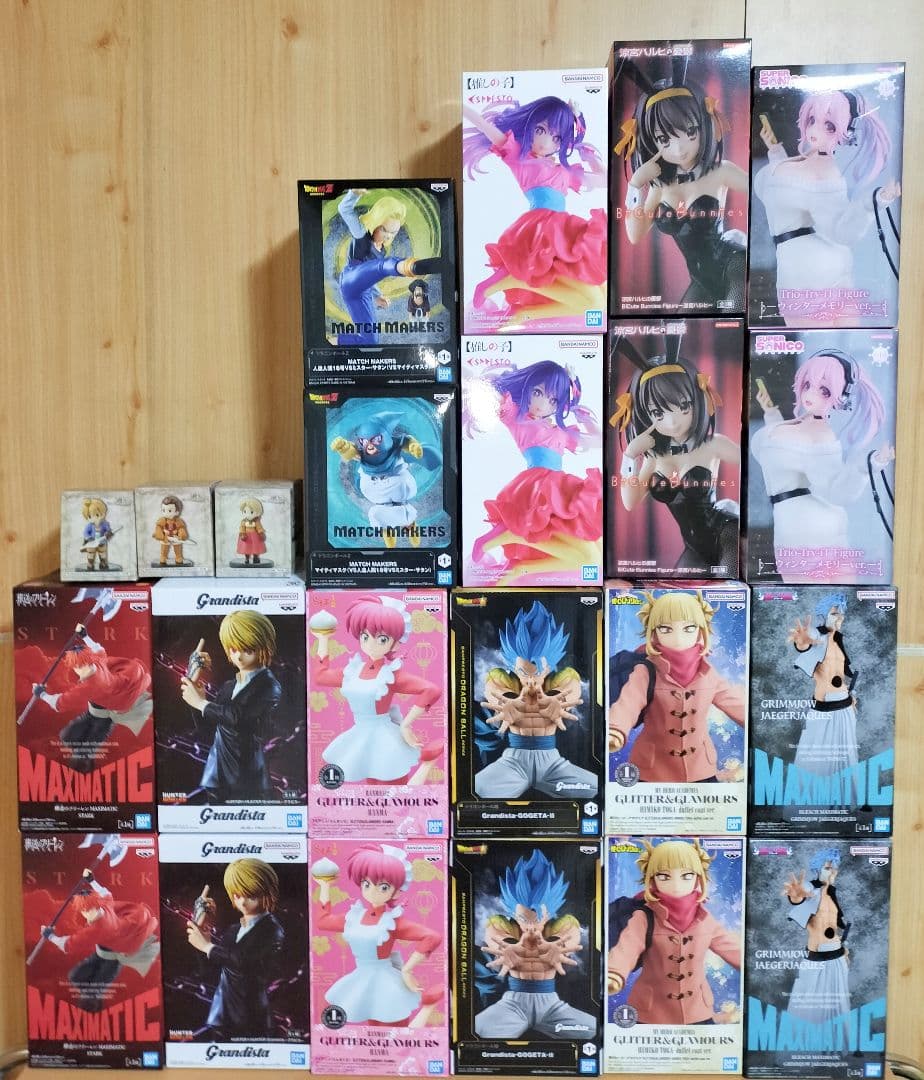 最新プライズフィギュア　ゴジータ　トガヒミコ　グリムジョー　らんま　FFT