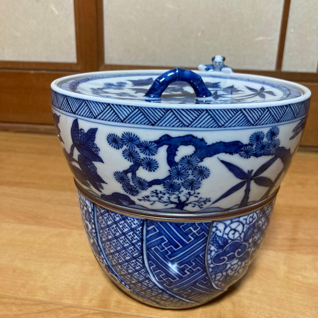 水差し 蓋付き 人形飾り