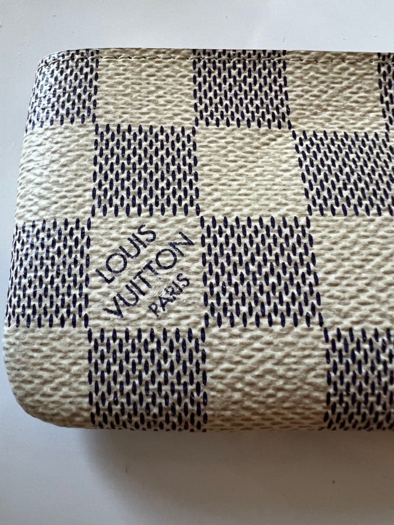 ヴィトン　アズール　ポシェットクレ　ケース　小銭入れ　N62659