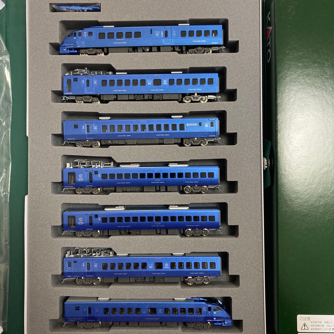 カトー　【883系「ソニック」リニューアル車 7両セット】【新品】