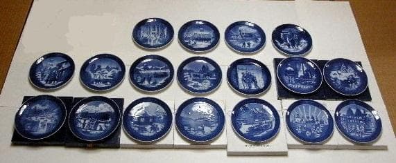 ロイヤルコペンハーゲン イヤープレート 18枚 まとめ売り