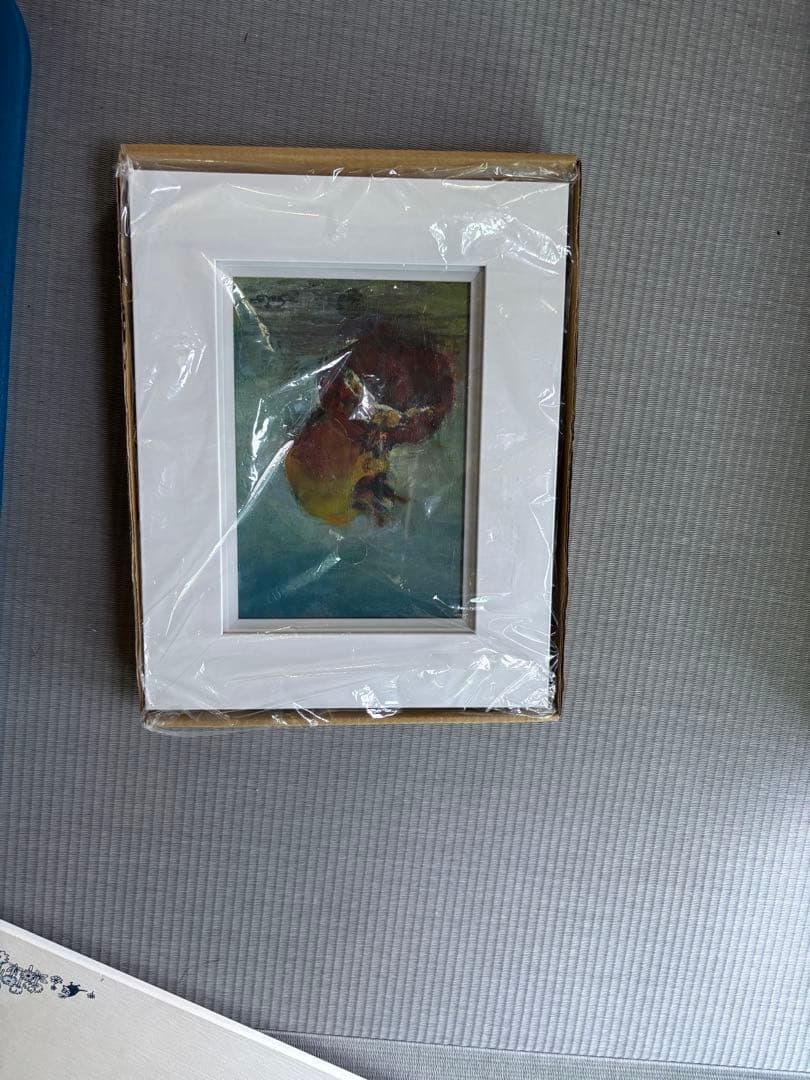 果物の油彩画 Sato作 白フレーム