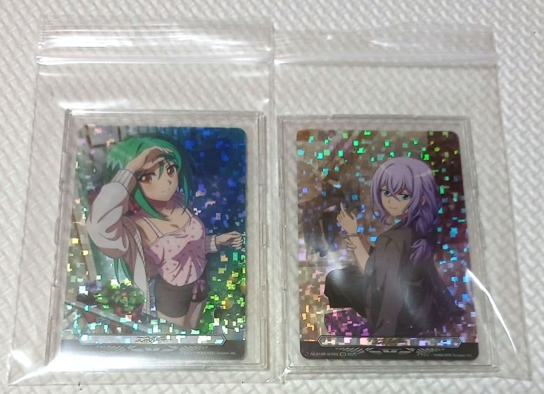 時空創竜、超勇爆裂　エネルギー 安城トコハ、戸倉ミサキ　SER 2種類　各1枚