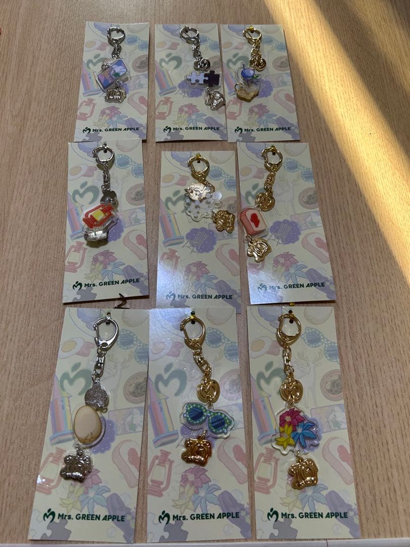 ち*ん様 Mrs. GREEN APPLE ポップアップ ランダムチャームキーホ