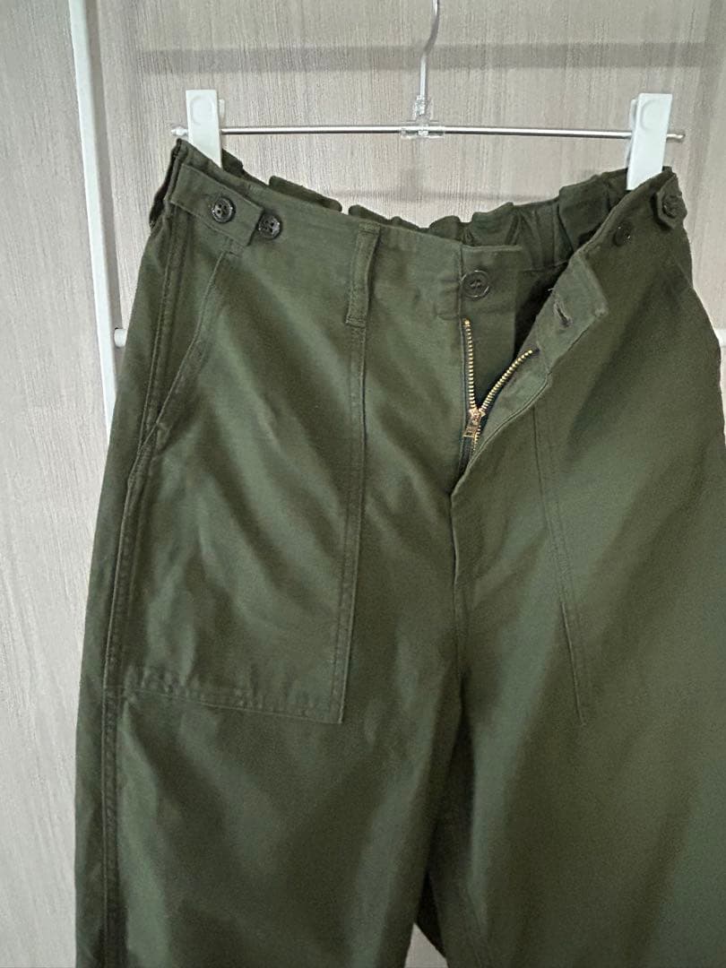 オーディナリーフィッツ／ジェームスファティーグ パンツ／カーキ／サイズ1