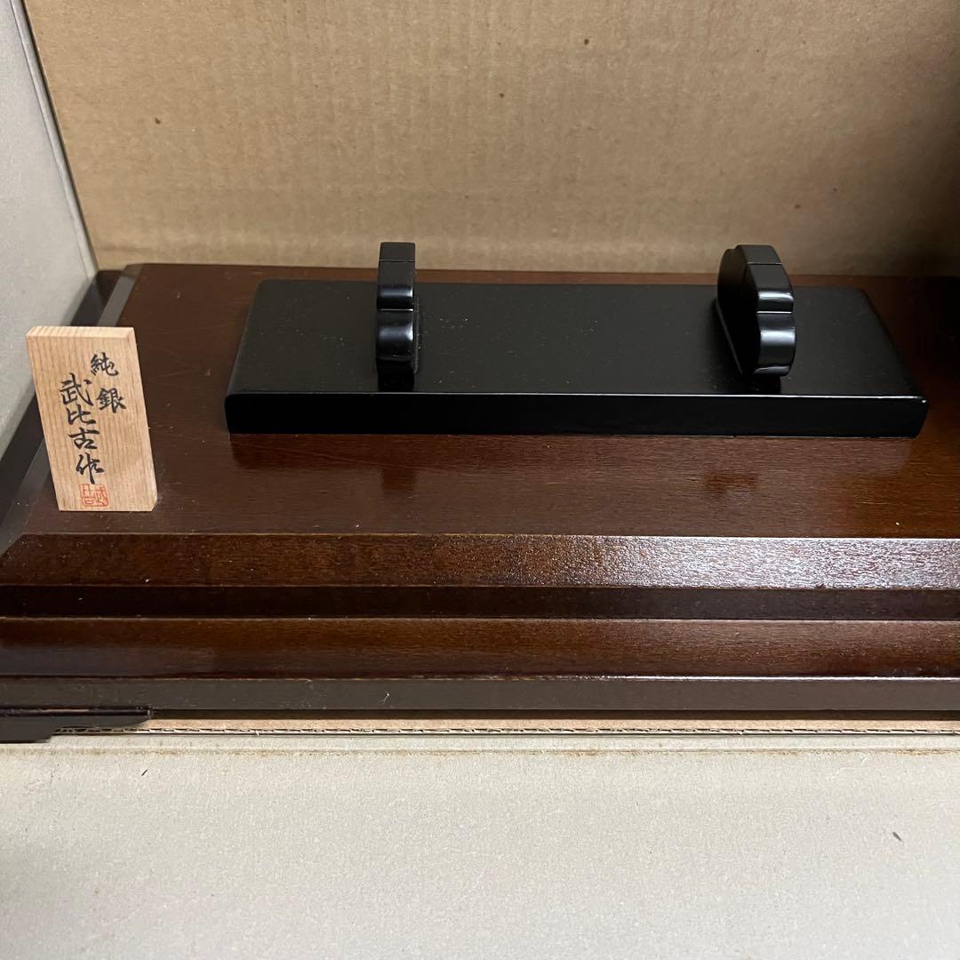 銀製 巻物 富士山 7号 SILVER999 純銀